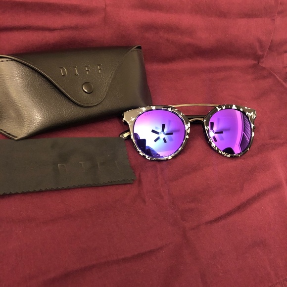 Diff Eyewear Accessories - Purple Polarized Astro DIFF Eyewear Sunglasses